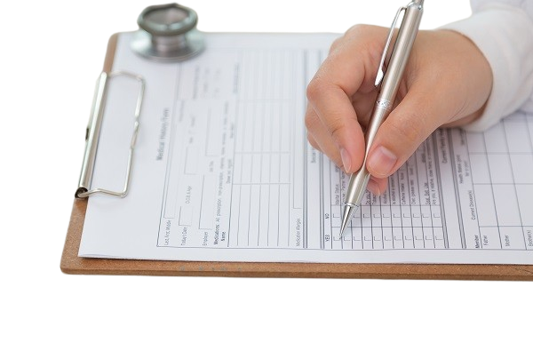 specialist with pen filling out form removebg preview