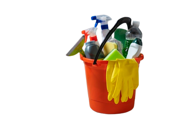 still life cleaning tools removebg preview